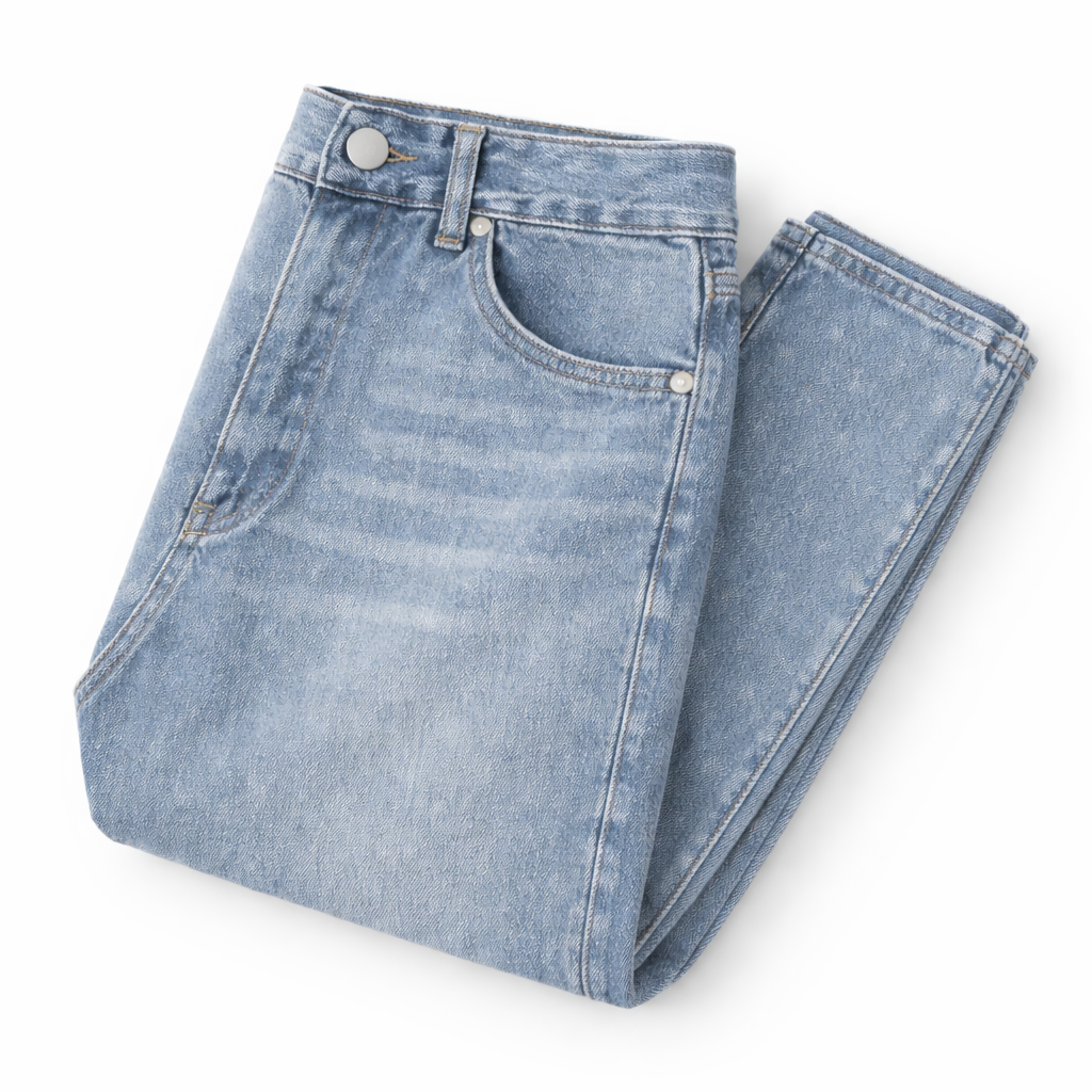 Azphere - Wide Fit Denim Trousers