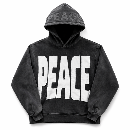 Azphere - Sudadera Negra “Peace Statement”